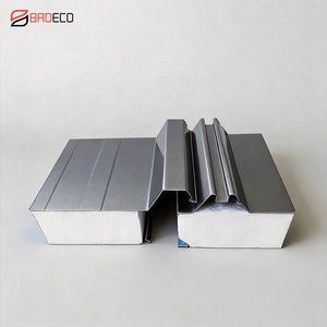 Facile à installer, résistant à <span class=keywords><strong>l</strong></span>'eau, <span class=keywords><strong>isolation</strong></span> thermique, faible coût, panneau sandwich en acier de 0,5 mm, surface en EPS, <span class=keywords><strong>toiture</strong></span> - Product Image 1
