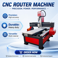Routeur CNC 4 axes / Graveur rotatif 3D à vide à broche unique pour la sculpture sur bois, pierre, figurines, ornements et reliefs