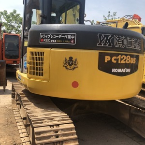 Haute qualité 12 tonnes Komatsu pelle hydraulique sur chenilles japon pompe à moteur Isuzu d'origine utilisée PC128-US PC138US PC78US - Product Image 5