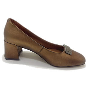 Chaussures à talons italiens de mode pour femmes logo personnalisé Scarpe Donna Ladies Luxury Heeled Pumps - Product Image 3