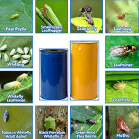 Ruban adhésif anti-insectes pour arbres, ruban adhésif double face anti-insectes pour serres, jardins et aménagements verts