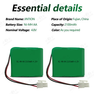 Batería recargable Nimh de hidruro metálico de níquel 4,8 AA 2100mAh para monitor de presión arterial <span class=keywords><strong>Omron</strong></span> HEM907 y - Product Image 4