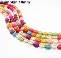 Turquoise Howlite de formes diverses multicolores bon marché, perles sculptées en magnésite pour la fabrication de bijoux