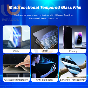 Protector de pantalla Antiestático de vidrio templado Good AB Gule para Iphone13 14 15 16 <span class=keywords><strong>Pro</strong></span> Max - Product Image 4