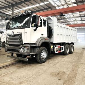 Camión Volquete Sinotruk Howo NX 6x4 <span class=keywords><strong>de</strong></span> <span class=keywords><strong>Segunda</strong></span> <span class=keywords><strong>Mano</strong></span>, Camión Volquete para Minería Hohan <span class=keywords><strong>de</strong></span> 400hp y 30 Toneladas, Camión Volquete para Transporte <span class=keywords><strong>de</strong></span> Arena y Grava - Product Image 1