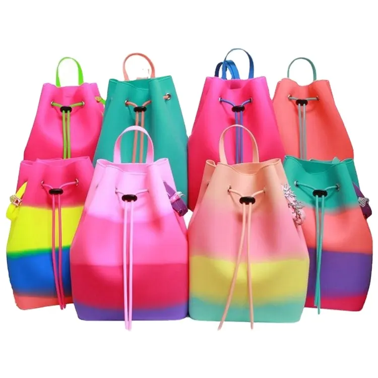 กระเป๋าเป้สะพายหลังสำหรับเด็ก,กระเป๋าเป้สะพายหลังสำหรับเดินป่ากันน้ำมีกลิ่นหอมสีรุ้ง