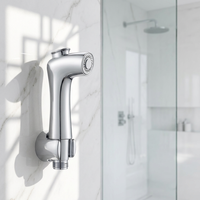 Salle de bains En Plastique Chromé Douchette Bidet À Main Douche