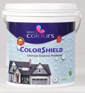 Low VOC Exterior <b>Paint</b> Water Based Wall Coating <b>Waterproof</b> House <b>Paint</b> 4 L Bucket for Building Renovation - Product Image 6