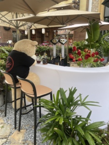 Bancone Bar con led incandescente bancone per pub ha portato alta qualità incandescente tavolo Bar per la decorazione del partito all'aperto - Product Image 2