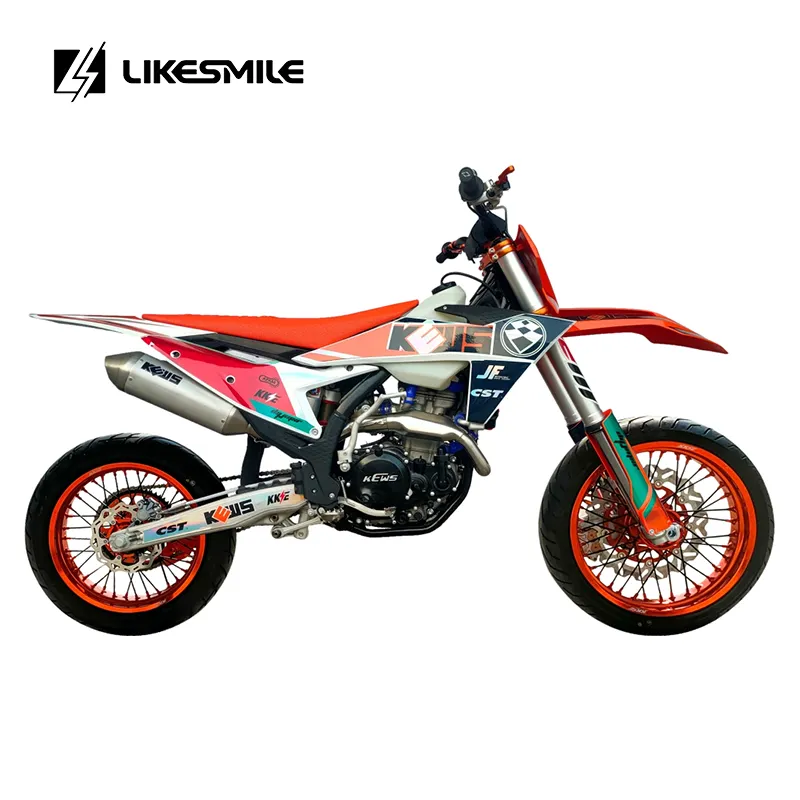 Likesmile KEWS Motocross Enduro chinesisches 2-Takten 250cc Dirtbike 250cc Gelände-Motorräder