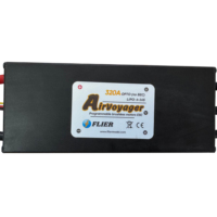 Contrôleur de moteur Flier New Style en aluminium 16S 320A pour avion RC avec boîte de programmation et câble USB