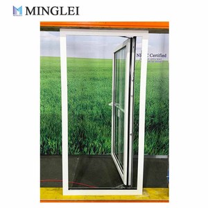 <span class=keywords><strong>หน้าต่าง</strong></span>อลูมิเนียมสีขาวแบบยุโรปประสิทธิภาพสูง ประหยัดพลังงาน กระจกสามชั้น เปิดออกด้านนอก พร้อมตะแกรง - Product Image 4