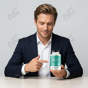 Suplemento de Melatonina en Cápsulas Blandas Antioxidante de Calidad Superior para Adultos y Adolescentes Nutricore Venta al Por Mayor - Product Image 2