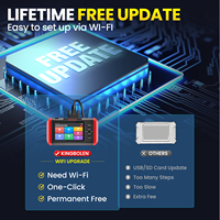Lector de Códigos de Auto OBD2 KINGBOLEN S600 de Cuatro Sistemas con 8 Funciones de Reinicio, ABS, SRS, Herramienta de Reparación de Autos con Actualizaciones Gratuitas de por Vida (Envío desde Almacén en la UE)