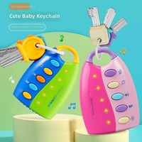 Mainan Edukasi Dini Musik Bercahaya Terlaris untuk Balita, Kunci Mobil Remote Control Realistis untuk Anak-Anak
