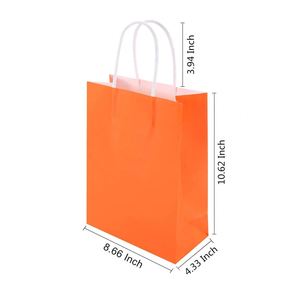 Bolsas de Papel Kraft Personalizadas para Regalos de Boda, Baby Shower, Cumpleaños, Compras y Fiestas - Product Image 2