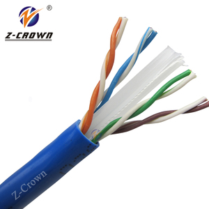 สายเคเบิ้ล CCA รีล Siemon <span class=keywords><strong>UTP</strong></span> 4PR 24AWG CAT6สาย CAT5E - Product Image 6