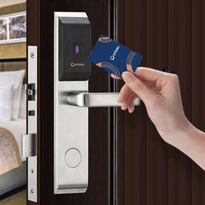 Orbita Electrica Cerradura de tarjeta de puerta digital duradera Llave RFID inteligente Chip electrónico Gestión de software a prueba de agua para hoteles - Product Image 2