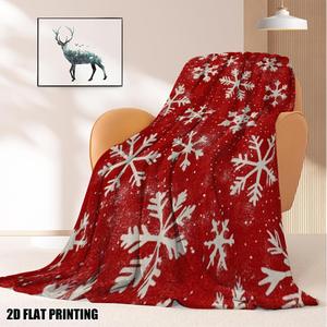 Christmas Santa Gingerbread Reindeer Flannel <b>Blanket</b> Throw <b>Blanket</b> Nap <b>Blanket</b> Holiday Decor Festive Cozy <b>Warm</b> Super Soft - Product Image 1