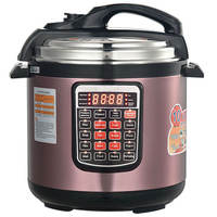 Logo personnalisé OEM 6 L Autocuiseur haute pression 10 en 1 avec revêtement antiadhésif commercial de haute qualité multifonction électrique
