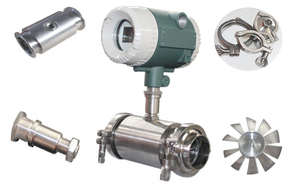 유량계 중국 공급 업체를 위한 Ce 승인 Iso 간섭 방지 터빈 유형 물 유량계 마그네틱 스테인리스 스틸 터빈 - Product Image 3