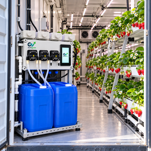 Sistema de Fertirrigación Automático Controlado por PLC Aurlgrow-Pro, Controlador de Nutrientes Hidropónicos de Alta Rigidez, Garantía de 1.5 Años, Probado - Product Image 1