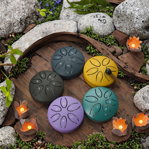 Trống lưỡi mưa thép mini <span class=keywords><strong>3</strong></span> inch nhạc cụ gõ tay 6 nốt - Product Image 2