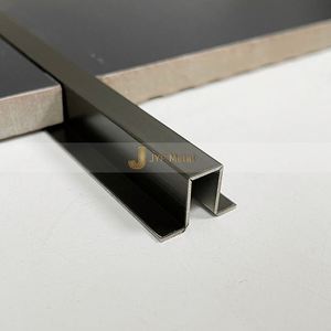 M139 - Molduras Decorativas de Metal para Bordes de Piso, Diseño Contemporáneo, Acero Inoxidable 304, Duraderas, Impermeables, Fáciles de Instalar - Product Image 2