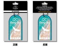 Désodorisant Voiture à Suspendre, Parfum Intense et Longue Durée (17-23 Jours), pour Auto ou Maison, Logo Personnalisé, Papier