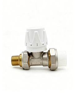 Vanne thermostatique manuelle moderne en laiton Xingfu 3/4" DN20 pour <span class=keywords><strong>raccord</strong></span> PPR, idéale pour radiateurs de cuisine et d'hôtel - Product Image 4