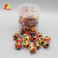 Nouvelle Arrivée Fruité Terre Ronde Terre Boule Forme Gummy Fruit Candy avec Remplissage Liquide Confiture Bouteille Emballage