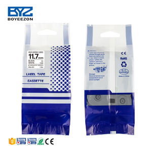 Cartouches de ruban Boyeezon compatibles avec l'imprimante d'étiquettes HSc-231 HSe231 Noir sur blanc 12 mm Rubans thermorétractables pour <span class=keywords><strong>Brother</strong></span> - Product Image 3