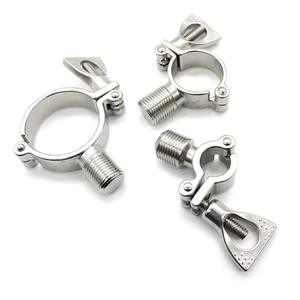 ISO Sanitär-Rohrhalterung für Außengewinde, SS304 Tri-Clamp-Fittings 1/2"-3", Sofort lieferbare Edelstahl-Rohrhalterungen G1/2" - Product Image 3