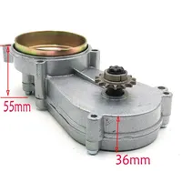 Boîtier de tambour d'embrayage 49cc T8F avec embrayage en fer et vis pour mini quad de poche 47 49cc, moto tout-terrain ATV