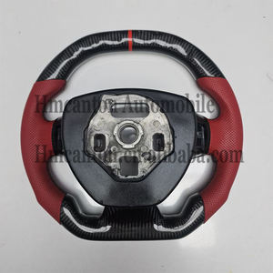 Volante Deportivo de Fibra de Carbono y Cuero Perforado para Chevrolet Camaro, Venta al Por Mayor - Product Image 2