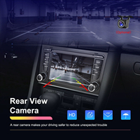 Pemutar Multimedia Mobil Layar Sentuh 7" Wireless Carplay Android Auto GPS Navigasi Sistem Video Mundur untuk Audi A4 2002 2008