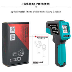 Thermomètre de <span class=keywords><strong>four</strong></span> industriel alimentaire testeur de pistolet de température de <span class=keywords><strong>viande</strong></span> numérique thermomètre Laser infrarouge - Product Image 2