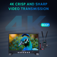 Système de transfert d'images sans fil FEELWORLD WT1H avec refroidissement par ventilateur, options d'alimentation multiples, impression de logo