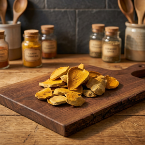 Extracto de Temulawak en Polvo Estandarizado, Material de Raíz de Curcuma Xanthorrhiza, Grado Premium, Suministro Crudo para Fabricantes de Productos de Bienestar - Product Image 1