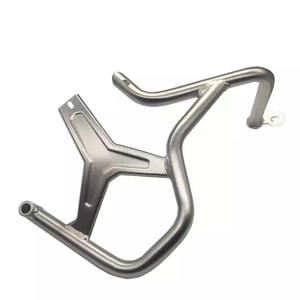 Para <span class=keywords><strong>BMW</strong></span> R1200GS ADV, nuevo silenciador de parachoques modificado, barra protectora de acero al carbono, barra anticaída delantera/trasera reforzada, accesorios, 1 año - Product Image 5