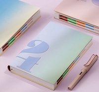 2024 planificateur de Offre Spéciale simple d'affaires couverture en polyuréthane bloc-notes planificateur de travail