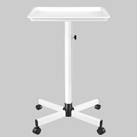 Chariot de rangement moderne et durable en plastique à 4 roues pour salon de coiffure et esthétique, chariot à outils, vente en gros