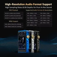 HIDIZS AP80 PRO MAX Lecteur de musique en streaming tout-en-un Audio haute résolution Double puces DAC ES9219C MQA 16X 3,5 mm 4,4 mm