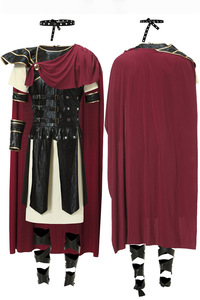 Gladiadores europeos soldado capa Halloween Cosplay niños hombres adultos antiguo romano Príncipe Spartan Warrior carnaval disfraz - Product Image 6