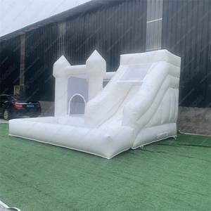 Nouveau Design, Combo gonflable <span class=keywords><strong>Vancen</strong></span>, maison gonflable blanche, château gonflable avec fosse à balles, à vendre - Product Image 5