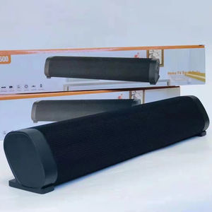 Altavoz Bluetooth Portátil, <span class=keywords><strong>Mini</strong></span> Barra de Sonido, Subwoofer Inalámbrico, Gran Sonido para Computadora, Teléfono Móvil, Blue Tooth, Escritorio, Manos Libres - Product Image 1