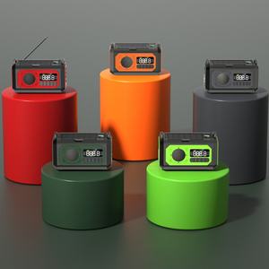 Linterna Solar de Emergencia de Manivela para Exteriores de Alta Calidad, Banco de Energía Multifunción para Cargar Teléfonos Móviles - Product Image 5