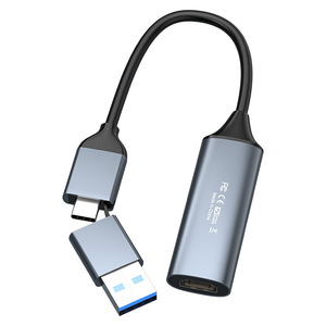 การ์ดจับภาพวิดีโอ HDMI 4K 30Hz U3 USB 3.0 อินพุตเอาต์พุตสำหรับการบันทึกการสตรีมเกม - Product Image 2