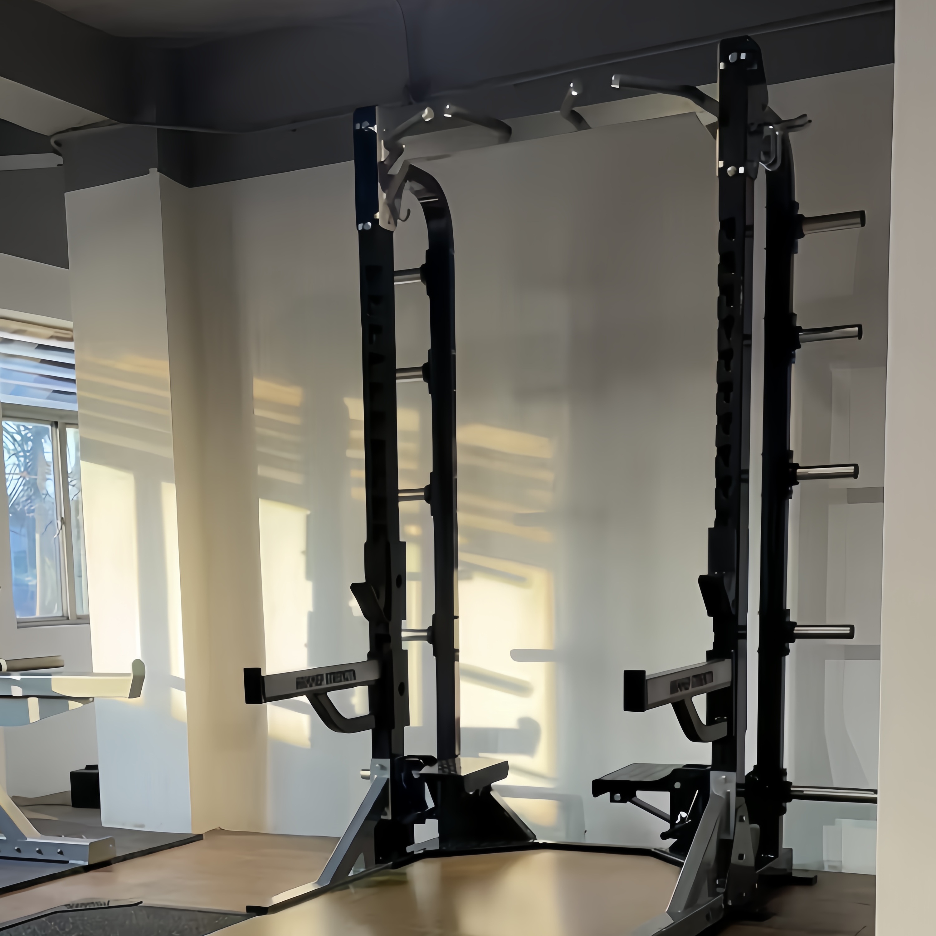 Gym Equipment Power Racks Weightlifting Strength Training Home Gym Cage Squat Rack Power Rack with Platform