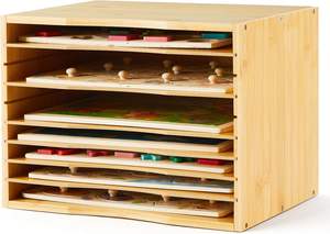 ที่เก็บเอกสารไม้ไผ่ <span class=keywords><strong>ชั้น</strong></span><span class=keywords><strong>วาง</strong></span>จดหมาย 5 <span class=keywords><strong>ชั้น</strong></span> สำหรับจัดเก็บเอกสาร จัดระเบียบ<span class=keywords><strong>โต๊ะ</strong></span><span class=keywords><strong>ทำงาน</strong></span> ห้องนั่งเล่น โฮมออฟฟิศ - Product Image 5